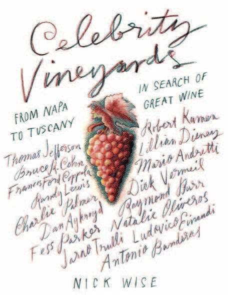 Book cover image for Celebrity Vineyards ISBN: 9781780380629